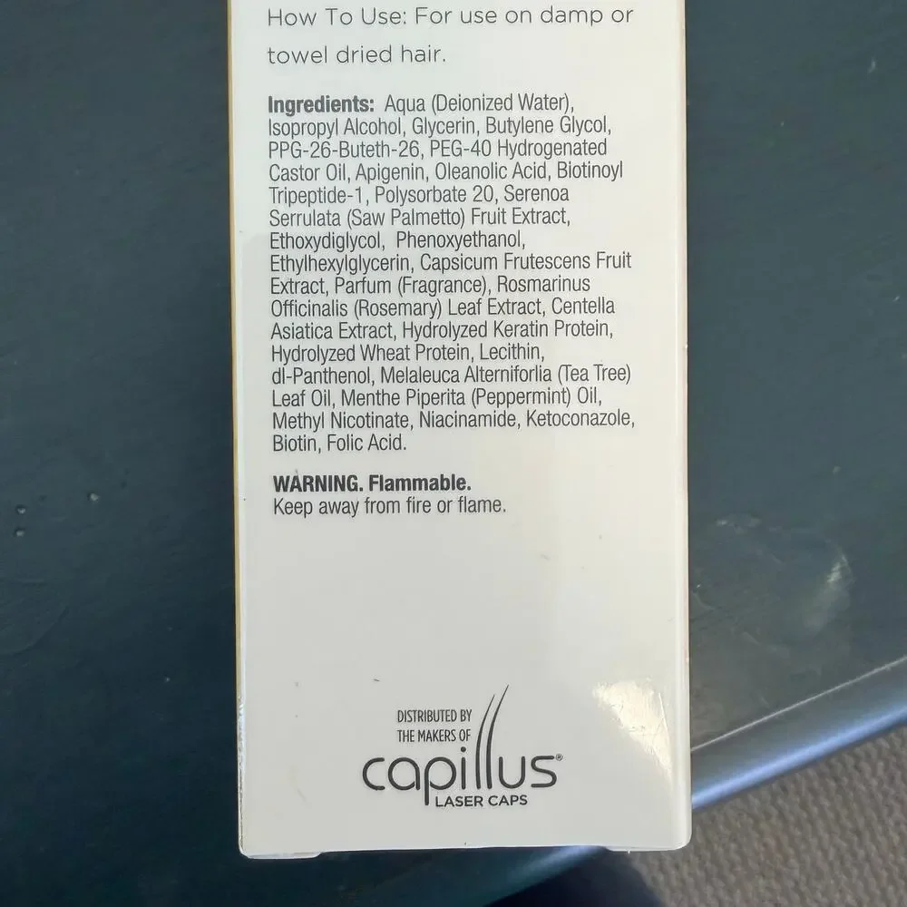 Capillus Cap+ Clinical Hair Therapy Activator Thicker Follicle Stimulant 4.23 oz
